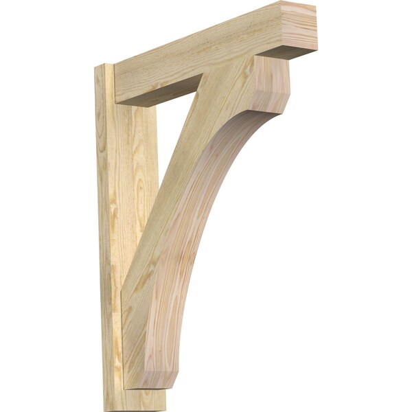 Ekena Millwork Legacy Block Rough Sawn Outlooker, Douglas Fir, 6"W x 28"D x 34"H OUT06X28X34LEC05RDF - main